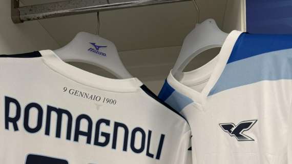 Lazio - Como, l’esordio all'Olimpico della maglia per il 125° compleanno - FOTO