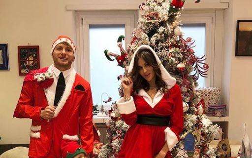 Lazio Ciro e Jessica sono mr mrs Natale la famiglia Immobile si