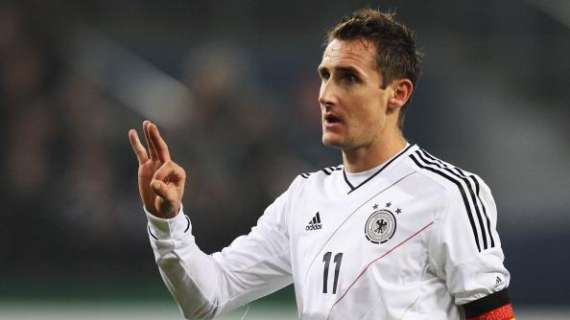 Klose: "Ritiro nel 2015? Vedremo... Dopo mi piacerebbe allenare il Bayern"