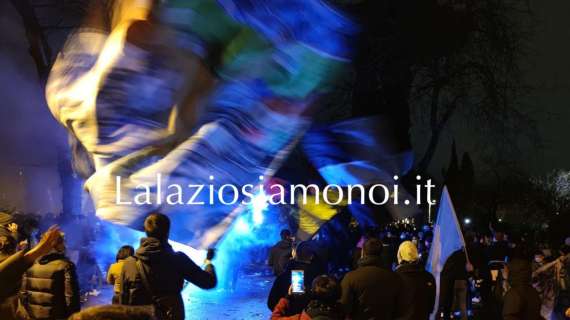 Compleanno Lazio, la festa dei tifosi in Piazza della Libertà - FT&VD