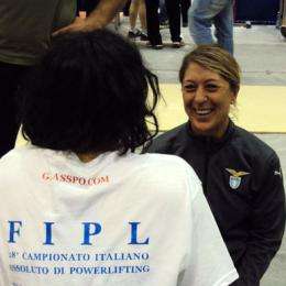 Orsini d'argento agli europei femminili di Powerlifting
