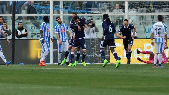 La Lazio gioca a tennis col Pescara: Parolo usa la testa, vittoria pazza e quarto posto riconquistato
