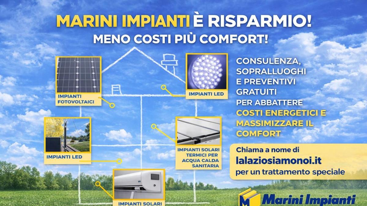 MARINI IMPIANTI: MENO COSTI, PIÙ COMFORT