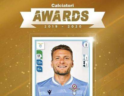 Lazio, Immobile vince i Panini Awards: battuti Ronaldo e Lukaku - FOTO