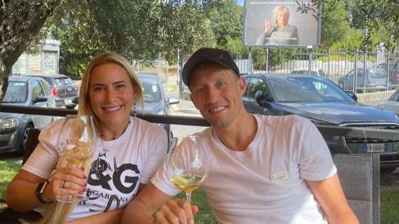 Lazio, la moglie di Leiva compie gli anni: ecco la splendida dedica di Lucas - FOTO