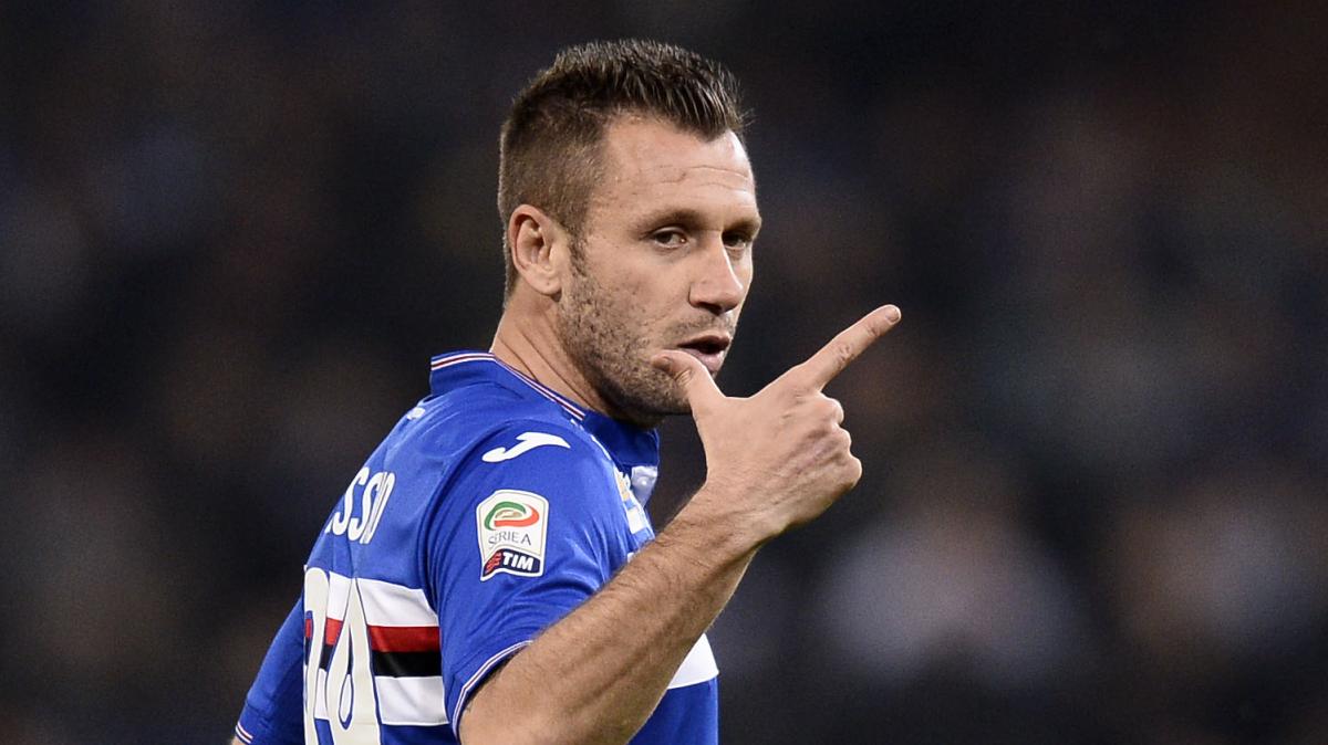 Cassano su Roma - Sampdoria: "Totti mi chiamò, ma volevo far piangere i tifosi"