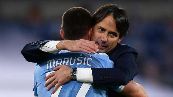 Lazio, Marusic saluta Inzaghi: "In bocca al lupo per tutto" - FOTO