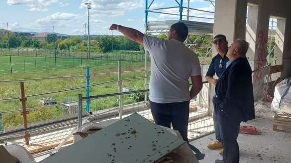 Rimini, Lotito segue i lavori del centro sportivo: cosa c'è dietro?