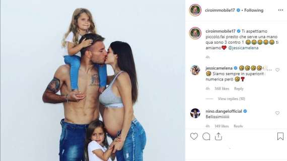 Lazio, quanto amore tra Ciro e Jessica: sui social sorrisi e baci - FOTO