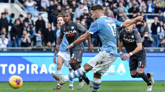 IL TABELLINO di Lazio - Udinese 1-3