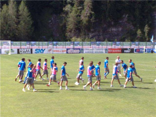 SPECIALE AURONZO - Guarda le foto - Quindicesimo giorno: Zà-Pa-Ro, provato il 4-3-3. Con la Triestina non giocheranno Mauri, Meghni e Diakitè