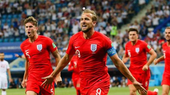 Russia 2018, Harry Kane scatenato: l'Inghilterra vince per 2-1 sulla Tunisia