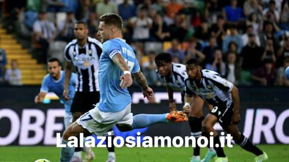 Lazio, Immobile stende l’Udinese: vittoria dal sapore Champions