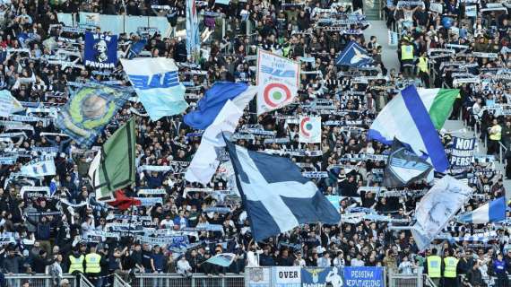 Lazio, conta sempre sui tifosi: a San Siro previsti 2mila biancocelesti