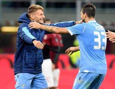 Lazio prosegue la saga Acerbi Immobile scherzo sull aereo VIDEO