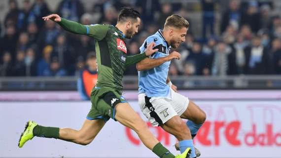 Lazio - Napoli, gara equilibrata all'Olimpico: le quote del match 