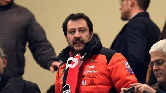 Milan - Lazio, Salvini risponde a Leonardo: "Bizzarro attaccarsi alla sospensione"