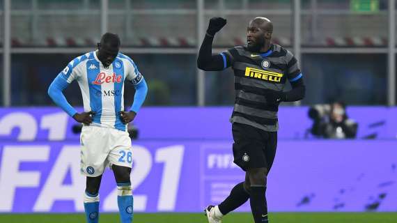 Serie A, l'Inter passa di misura sul Napoli. Altro pareggio per il Milan, i risultati