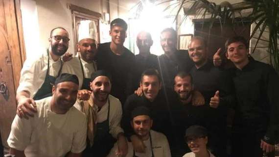 Lazio, Correa è ad Amalfi: la cena prima del ritorno a Roma - FOTO