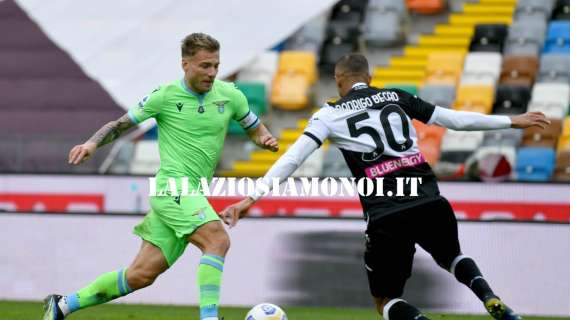 Udinese - Lazio, un gol per tre punti: gli scatti de Lalaziosiamonoi.it