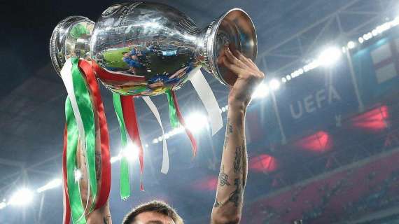 Italia, Acerbi rimane senza parole. La gioia social: "Campioni d'Europa" - FOTO