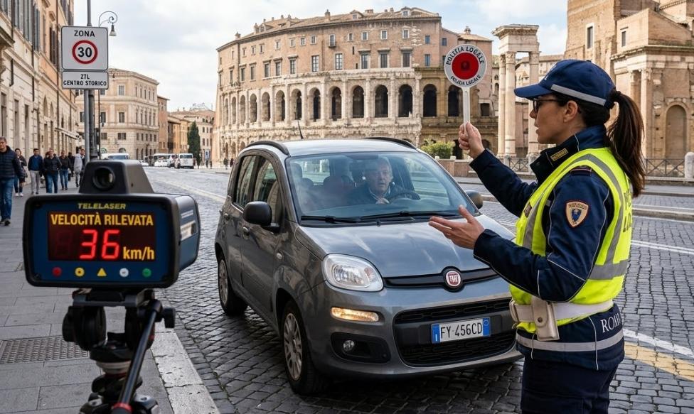 Roma | Zona 30, mappa Autovelox e la precedenza da rispettare: multe in arrivo