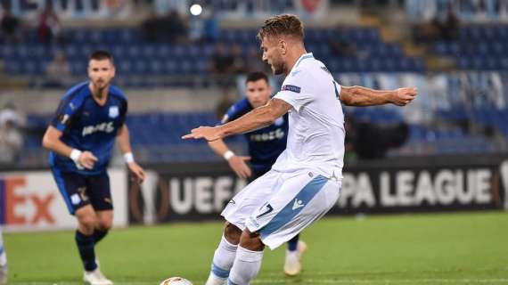 Lazio, Immobile migliora le statistiche in Europa League: agguantati Claudio Lopez e D'Amico