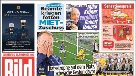 Germania Mondiali | I giornali contro Flick e la Nazionale: "È una me**a!"