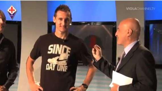 Premiato Klose con il Cartellino Viola del fair-play: "L'ho fatto per i bambini" - VIDEO
