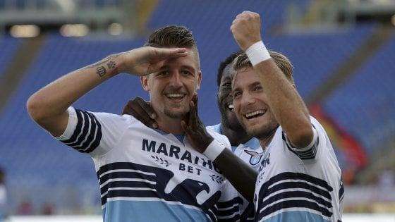 Serie A, Lazio sugli scudi: due biancocelesti nella top 11 di DAZN - VIDEO