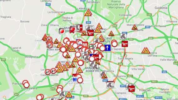 Traffico Roma, incidenti sul GRA e in altre zone: le info del 13 marzo (sera)