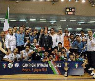 La Lazio calcio a 5 Juniores è campione d'Italia