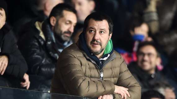 Decreto Crescita, Salvini: "Sorpreso dalla reazione dei club, vogliamo aiutare il calcio"