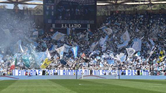 Lazio, gli Ultras Lazio in silenzio per i primi 10' all'Olimpico: il motivo 