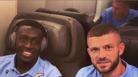 Lazio, Adekanye saluta Berisha: “Buona fortuna fratello” - FOTO