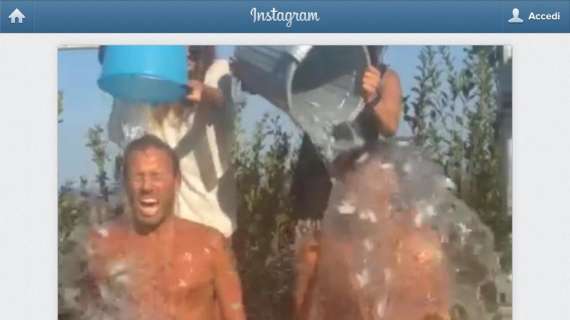 L'Ice Bucket Challenge contagia anche gli ex: Mancini, Marcolin, Oddo e Baronio le ultime vittime - FOTO&VIDEO