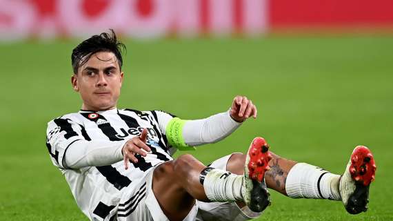 Juventus, problemi per Dybala: a rischio con la Lazio