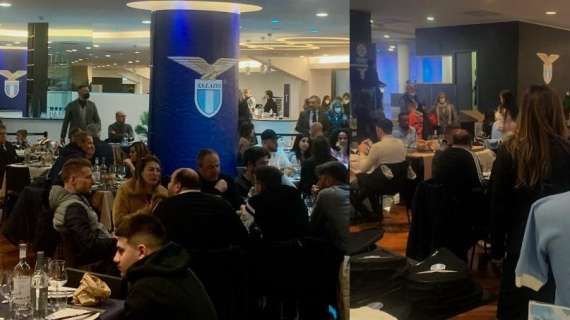 Lazio, cena all’Olimpico per festeggiare: Sarri al tavolo con Lotito e Tare - FT