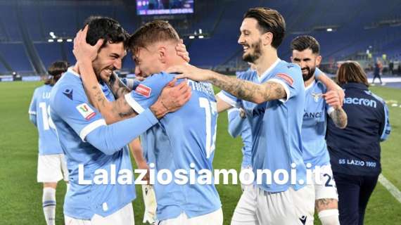 Lazio - Udinese, i biancocelesti esultano sui social per il traguardo - FOTO