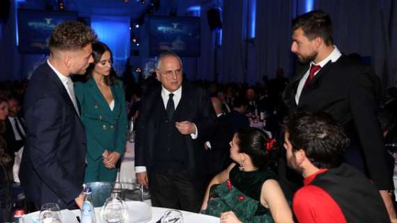 Lazio, l'unione fa la forza: Lotito porta a cena la squadra
