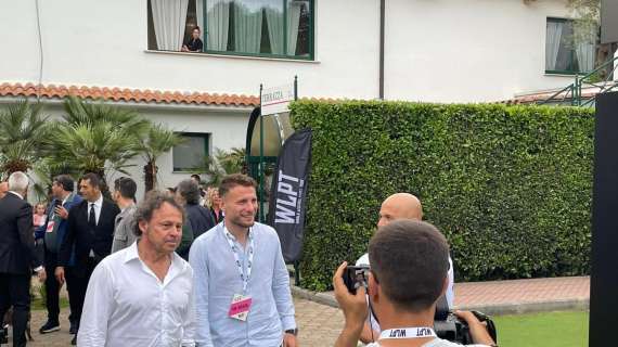 Lazio, Immobile presente al World Legends Padel Tour - FOTO