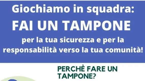 AURONZO GIORNO 7 - Tamponi gratuiti di screening alle partite della Lazio