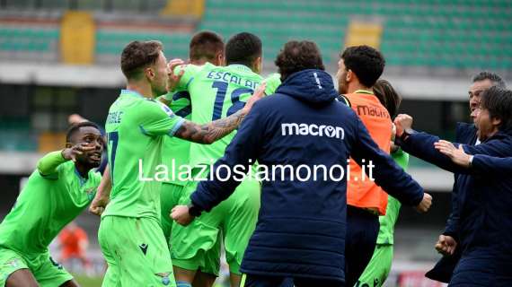 Lazio - Verona, Milinkovic incorna e sbanca il Bentegodi: gli scatti de Lalaziosiamonoi.it
