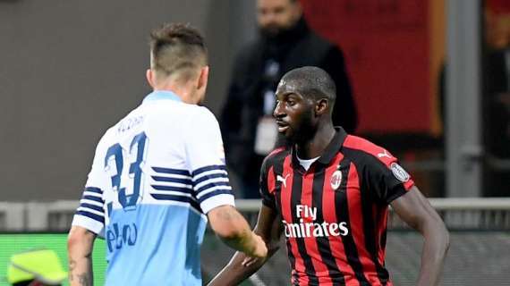 Milan - Lazio, Acerbi contro Bakayoko: le tappe della vicenda