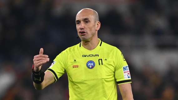 Serie A, Fabbri fermato e retrocesso in B dopo Inter - Roma: la designazione