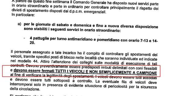 Coronavirus / Roma, posti di blocco: controlli a tutte le auto, parchi blindati