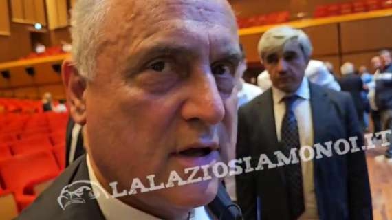 Lazio, Lotito a LLSN: "Flaminio? Il Comune è favorevolissimo! Ecco cosa ha detto Gualtieri" - VIDEO