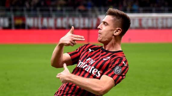 Milan, Piatek punta la Lazio: "Testa a domenica!" - FOTO