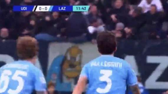 Udinese - Lazio, il gol di Pellegrini e l'omaggio del club: "Si è fatto tutto il campo..." - FOTO
