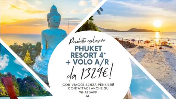 Viaggio in Thailandia, pacchetti volo A/R Etihad con bagaglio + 9 notti in Resort 4*! Prezzi mai visti!